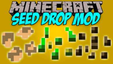 seed drop mod 1 18 2 1 17 1 seed types dropable from grass