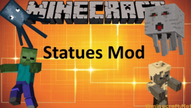 statues mod 1 18 2 1 17 1 build and customize statues with armor and weapons