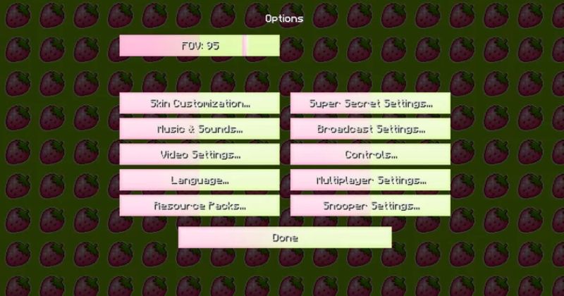 Strawberry Kiwi PvP Resource Pack