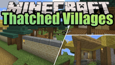 thatched villages mod 1 18 2 1 16 5 new villages decorative locations