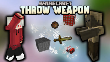 throw weapon data pack 1 18 2 1 17 1 throwable tnt and sword