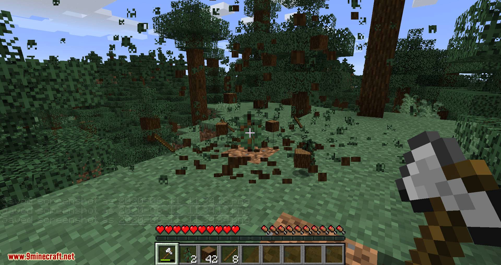 Tree Harvester mod for minecraft 06