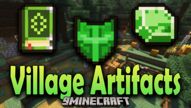 village artifacts mod 1 18 2 1 17 1 useful special items from the villagers