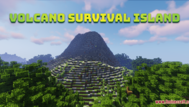 volcano survival island map 1 18 1 a simple survival challenge