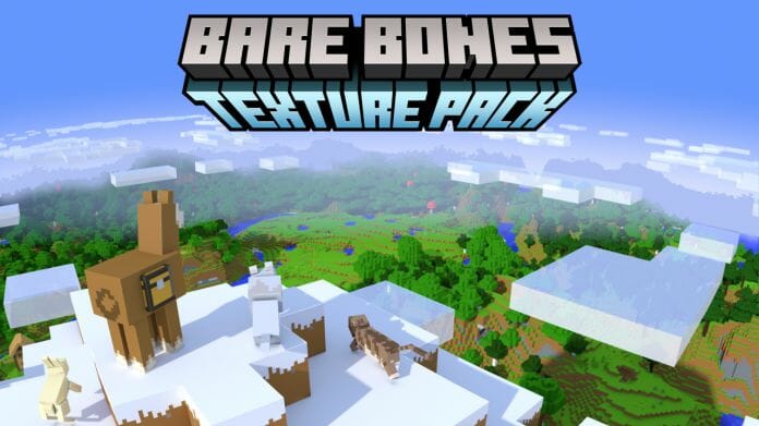 Bare Bones 1.14.3 / 1.14 Texture Pack - Awesome 3D Renders