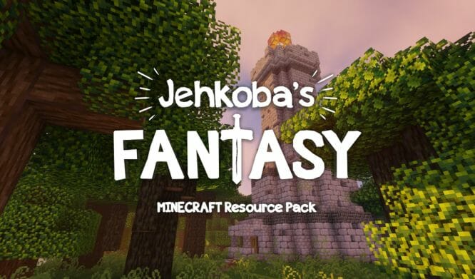 Jehkoba's Fantasy 1.14.3 [16x] 3D Texture Pack
