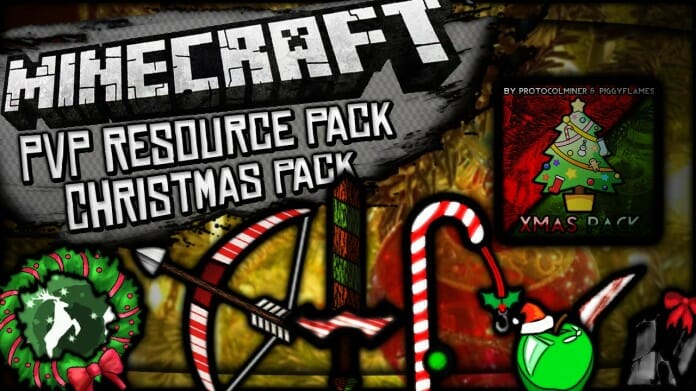 CHRISTMAS PVP texture Pack for Minecraft 1.8 - by UnCle Dr3w