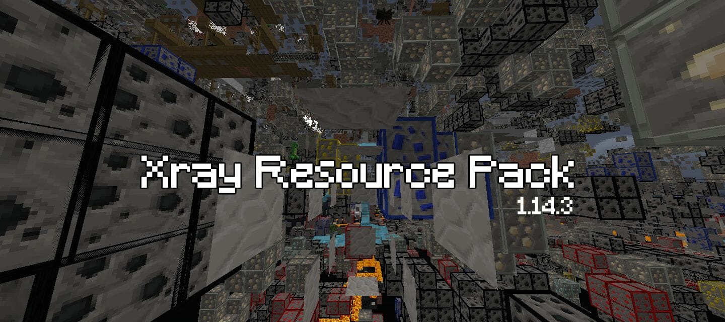 Xray Resource Pack 1.14.3 - 1.14.2 - 1.14.1 - 1.14