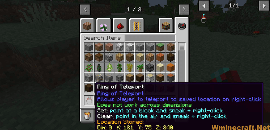 Ring of Teleport Mod 3